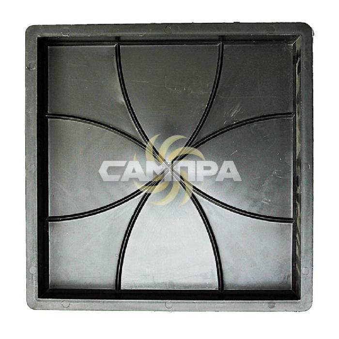 Форма для плитки 72/3 Квадрат Радиус-Цветок фото 1