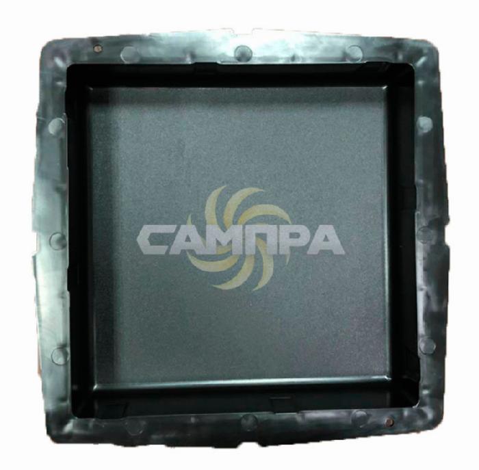 Форма для плитки 20х20х4,5 шагрень фото 1