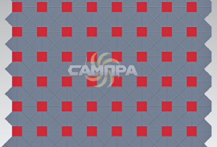 Форма 20х20х4,5 шагрень фото 4